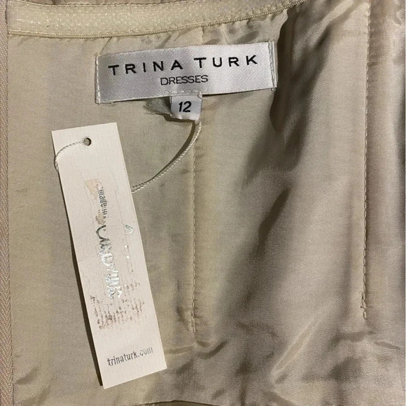 Trina Turk Strapless Sparkly Dress, 12, NWT - Picture 8 of 15